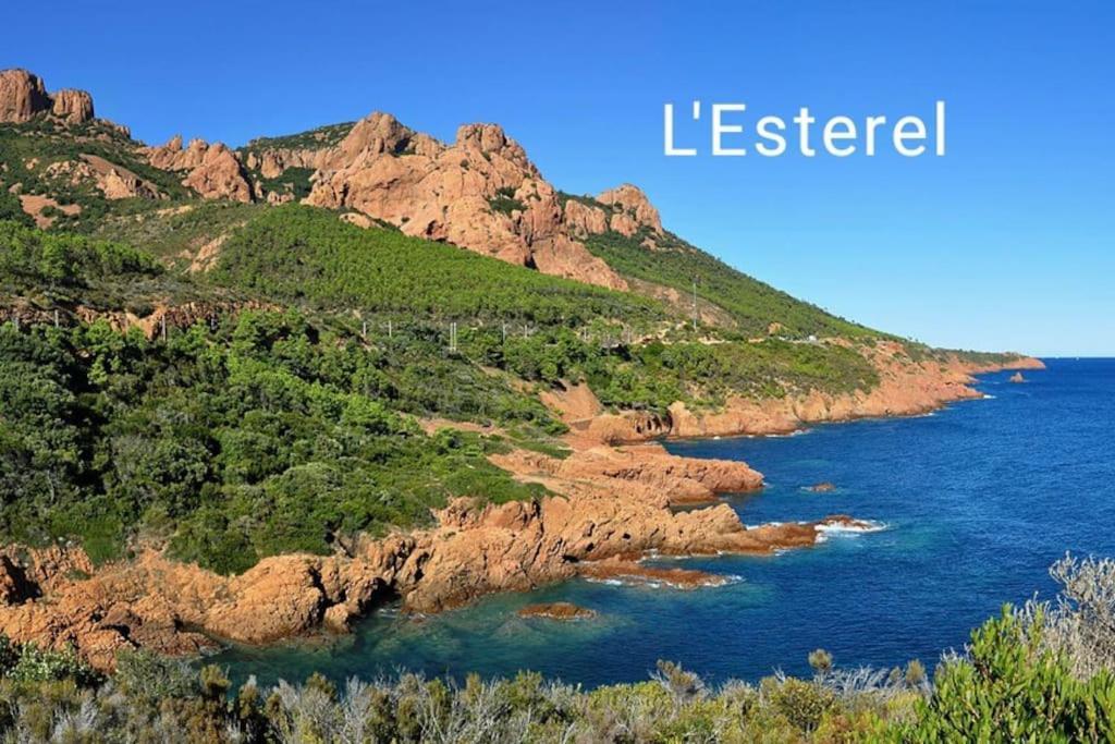 Claelle Appartment - 200M Beach Mandelieu La Napoule Bagian luar foto